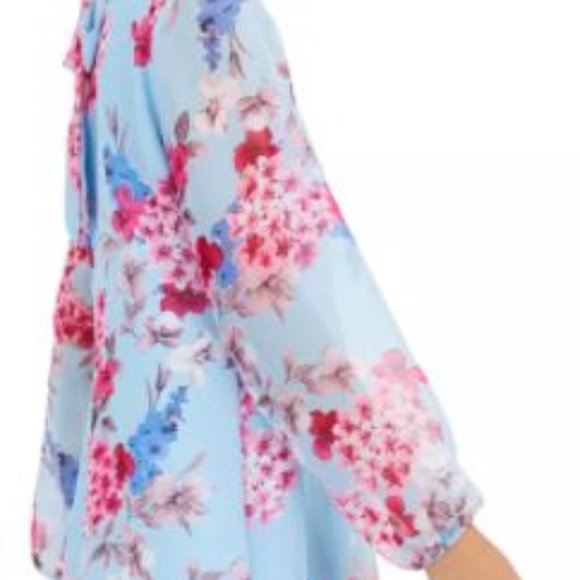 I.n.c. Floral-Print Shift‎ Dress - Picture 3 of 4